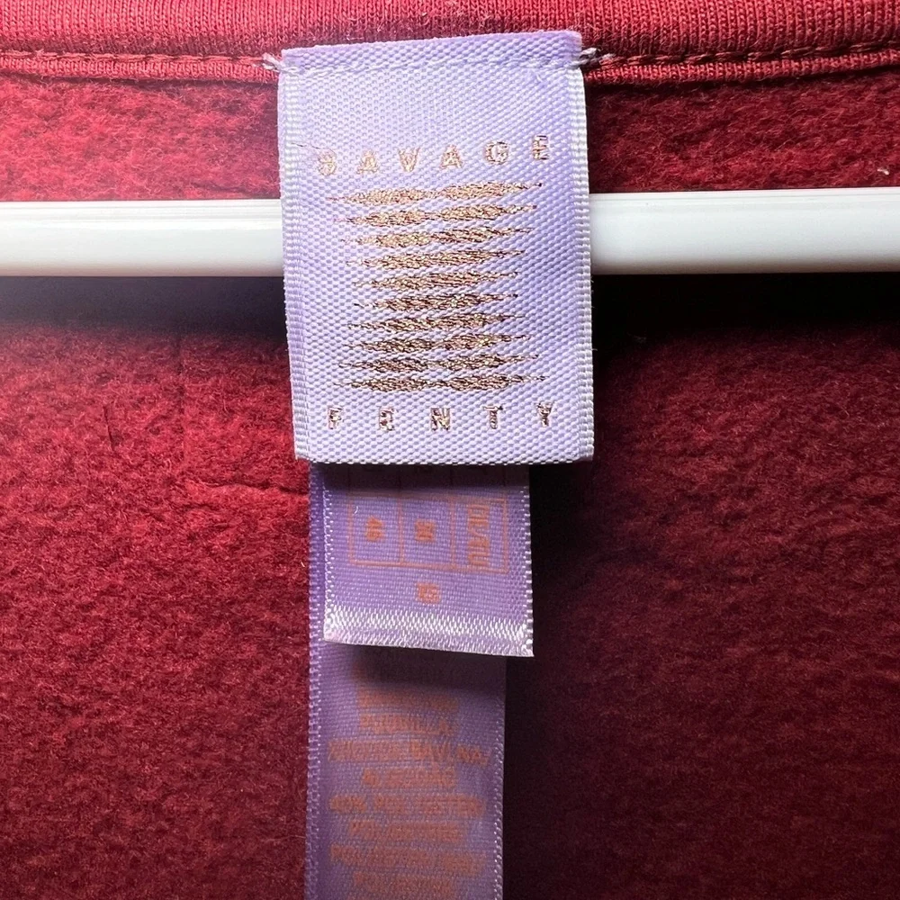 SAVAGE X FENTY ESSENTIAL OVERSIZED CINCHED HOODED JUMPSUIT | XS - Picture 8 of 11